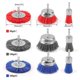 thumbnail image 3 of 9 Pack Nylon Filament Abrasive Brush Set Abrasive nylon brushes, 3 of 5