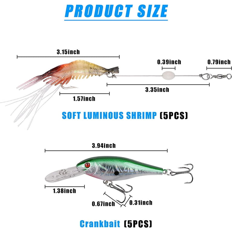 carry on fishing lures Robotic Lure DescriptionA premium material for any fishing environment Baits Wallet Case Sequined Fishhook