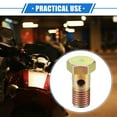 thumbnail image 2 of Unique Bargains 1 Set Car Single Banjo Bolt M10x1.25 Length 26mm Metric Thread Turbo Brake Line Fitting Adapter, 2 of 7