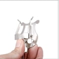 thumbnail image 5 of Trompeta Trombón Lira Hoja, Trombón Music Holder Marching Lira para Trombón Partitura Clip Holder, Instrumento de viento Trombón clip Hoja trompeta lira, Con bolsa de almacenamiento y toallitas, 5 of 5