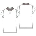thumbnail image 3 of Classroom School Uniforms Short Sleeve Fitted Interlock Polo CR858, 3 of 3