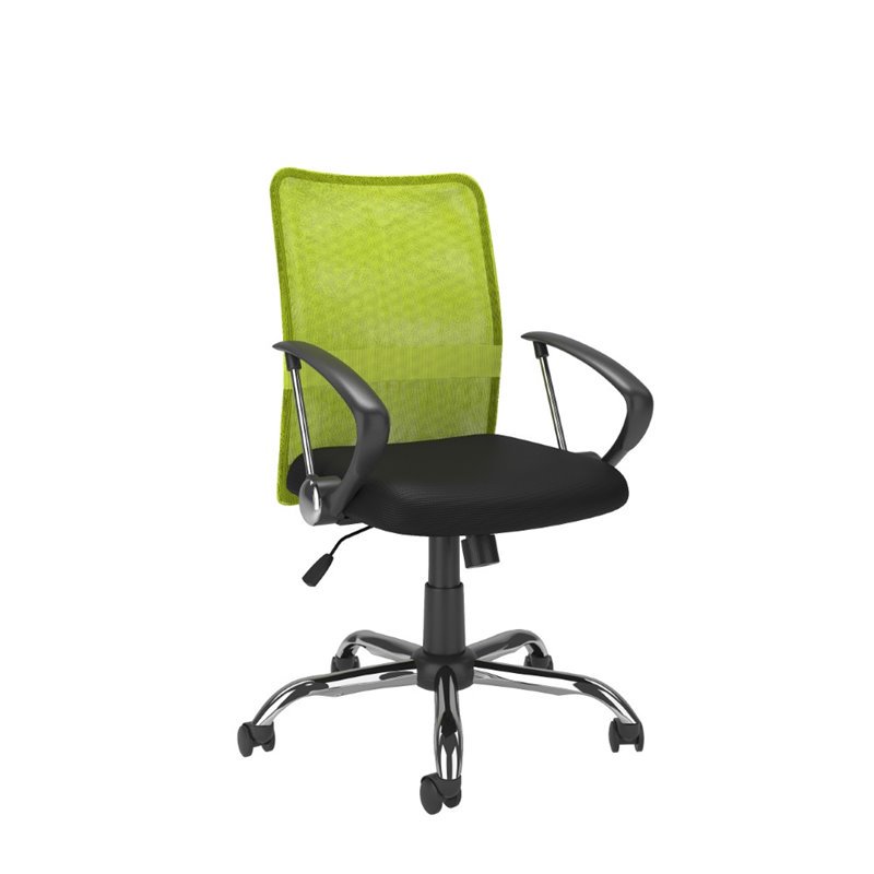Atlin Designs Contoured Mesh Back Office Chair in Lime Green Walmart