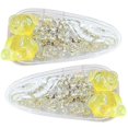 thumbnail image 1 of Snap Hair Clips Decorative 2PCS Bling Snap Hairpins Hair Barrettes for Children, 1 of 10