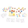 thumbnail image 4 of Wooden Screw Matching Toy, Practical Composite Wood Screw Matching Game  For Birthdays For Holidays For Christmas, 4 of 8
