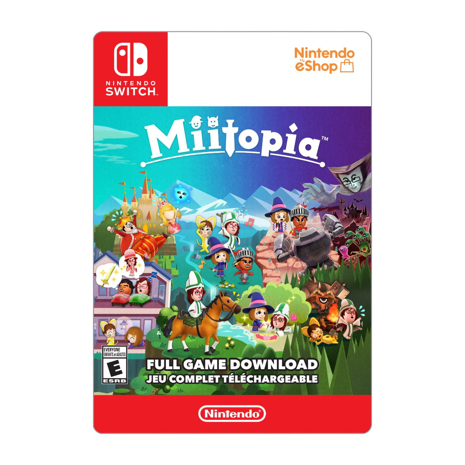 Nintendo Switch Miitopia $64.99 (Digital Code) - Walmart.ca