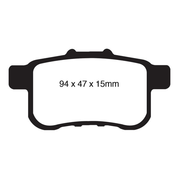 EBC Brakes Yellowstuff 4000 Series Street and Track Brake Pad Set Fits select: 2007-2017 HONDA ACCORD, 2009-2014 ACURA TSX