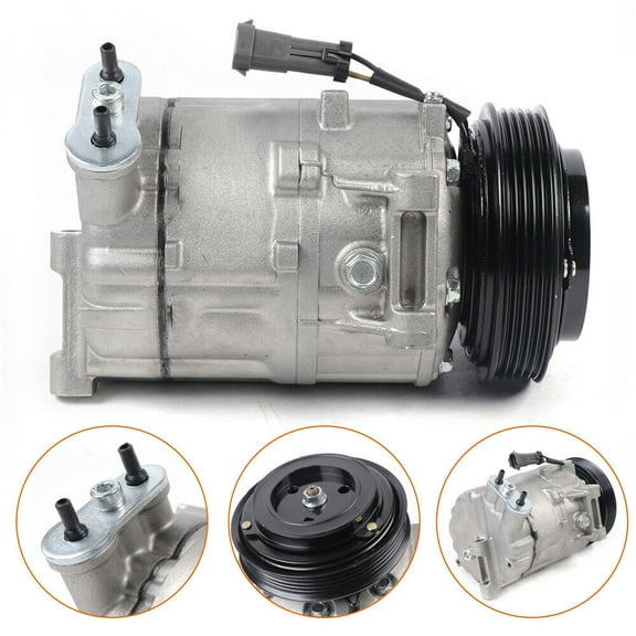 Miumaeov AC Compressor & Clutch CO 8702C For 2005 2006 2007 Saturn Ion 4-Door 2.2L 2.4L