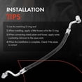 thumbnail image 6 of A-Premium A/C Discharge Hose Compatible with Honda Civic 2012-2015 L4 1.8L High Pressure Compressor to Condenser, 6 of 8