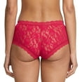 thumbnail image 2 of Hanky Panky Signature Lace Boyshort (4812P),Small,Beet Juice, 2 of 7