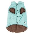thumbnail image 5 of Touchdog JKTD9BRXL Manteau pour Animaux Réversible Isolé - Extra Grand - Bleu & Marron, 5 of 5