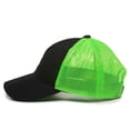 thumbnail image 5 of Outdoor Cap FWT-130 Heavy Garment Washed, Mesh Back-Black/Neon Green-Adult, 5 of 8