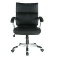 thumbnail image 1 of TygerClaw Mid Back PU Leather Office Chair, 1 of 3