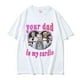 thumbnail image 5 of Dilf Carlisle-camisetas de gran tamaño para hombre, ropa de calle de algodón, talla europea, Verano, 5 of 5