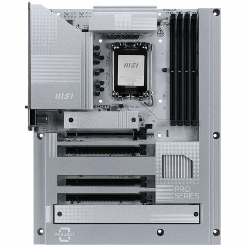 MSI PRO Z890-S WIFI PZ Gaming Desktop Motherboard, Intel Z890 Chipset, Socket LGA-1851, ATX