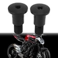 thumbnail image 1 of Adaptador De Espejo De Extremo De Barra De Manillar, Mecanizado CNC 2 Piezas Adaptador De Espejo De Manillar De Motocicleta De Superficie Anodizada aleación De Aluminio Para MT07, 1 of 7