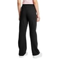 thumbnail image 3 of Hanes Sweatpants Women's Fleece Open Bottom Midweight EcoSmart  Elastic Waistband, 3 of 3