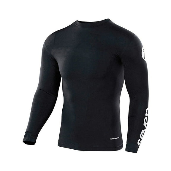Seven 2019 Youth Zero Staple Compression Jersey - Black - Youth Large