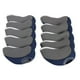 thumbnail image 5 of Juego de 10 fundas de cabeza de hierro para palos de golf de neopreno, para zurdos/diestros Azul real Sharpla Cubierta de cabeza de Golf Iron Club, 5 of 5