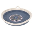thumbnail image 3 of Cama De Gato De Cuerda De Algodón, Cesta De Cama De Gato De Doble Cara Multifuncional Para Todas Las Estaciones ANGGREK Gris azul, 3 of 8