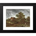 thumbnail image 2 of Richard Hilder 24x19 Black Modern Framed Museum Art Print Titled - Landscape (circa 1840s), 2 of 5