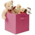 thumbnail image 4 of HOMESTO 11" Fabric Foldable Storage Cubes Bins - Hot Pink - (6 Pack), 4 of 9