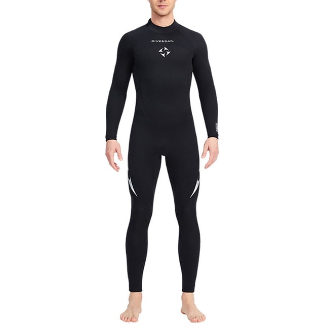 Sonducket BUCEO SAIL 3MM Trajes de neopreno SCR Traje de buceo de neopreno Traje de baño Resistente al desgaste Traje de surf con protección para Deportes acuáticos Negro 4XL Sonducket OD003296-07