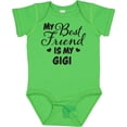 thumbnail image 3 of Inktastic My Best Friend is My Gigi with Hearts Boys or Girls Baby Bodysuit, 3 of 5