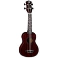 thumbnail image 2 of Luna Vintage Mahogany Red Satin Soprano Ukulele, UKE VMS RDS With Gigbag, 2 of 5
