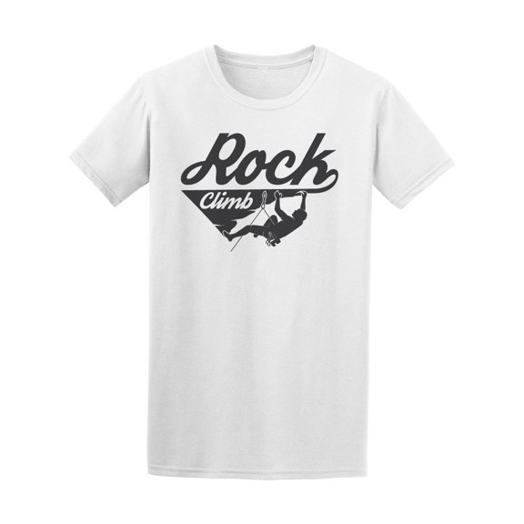 Rock Climb, Adventure Lovers Tee Men's -Image by Shutterstock