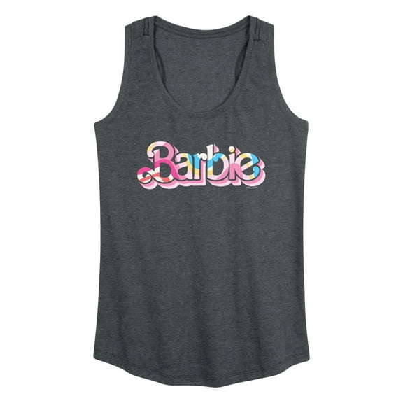 Barbie - Colorful Logo - Women's Racerback Tank Top