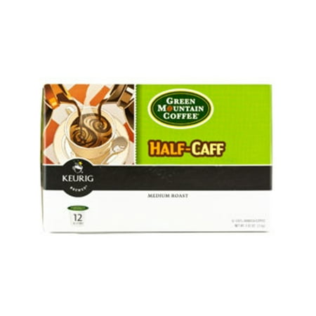 Green Mountain Coffee Coffee K-Cups - Half Caffeine , 12 CT (Pack of 6