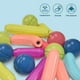 thumbnail image 3 of Bloques de construcción magnéticos para niños de 4 a 8 años, juguetes de construcción para niños y niñas, juego de bolas y palos magnéticos de gran tamaño para niños tempranos (25 piezas) Feliz Sencillez, 3 of 5