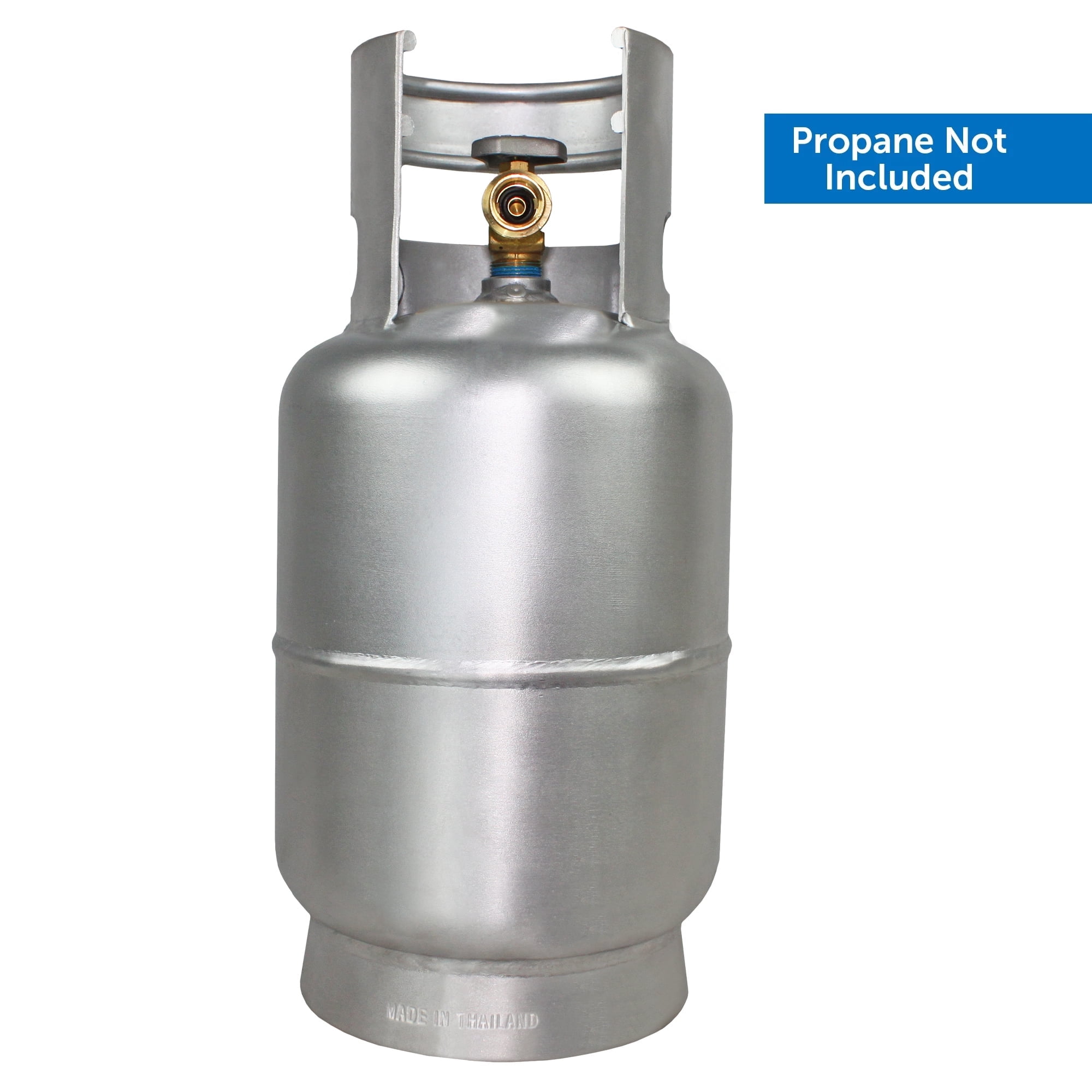 Flame King 10lb Aluminum Propane Tank with Opd Valve, Corrosion-Resistant for Outdoor Grilling and RV Use