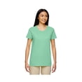 thumbnail image 1 of Gildan T-Shirt en Jersey de Confort à Col Épais avec Ruban pour Femmes, Style G5000L, 1 of 1
