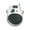 Silver white, variant on 4 Figure Combination Cable Lock Heavy Type Telescopicing Steel Cores Safe Lock for Motorcycles Helmets Scooters Ski Gear