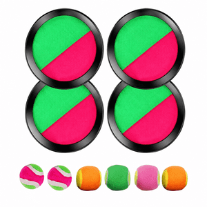 GVDV Toss & Catch Game Set with Paddles & Balls