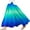 Blue, variant on Maxi Skirts for Women Summer Printed Wrap Skirt Elastic Waist A Line Boho Beach Skirt Flowy Womens Long Skirt Blue L