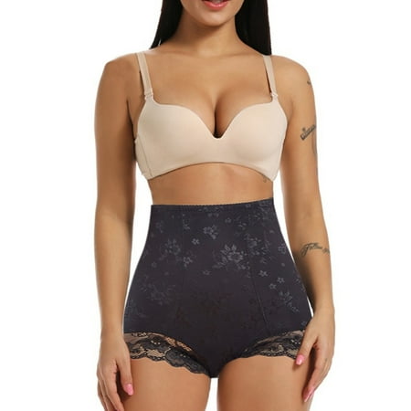 

Bodysuit Shapewear For Women Lace High Waist Abdominal Shape Hip Body Shapers Black L
