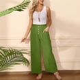 thumbnail image 4 of Timegard Womens Rompers RemovableStrap Straight Leg Jumpsuit with Pockets Casusl Loose Comfy Overalls, 4 of 6