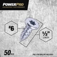 thumbnail image 2 of Tornillos Power Pro One multimaterial #6 x 1,3 cm, caja 50, 2 of 7