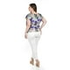 thumbnail image 3 of Blusa estampada Roman Fashion lila 38 Tallas Extras, 3 of 6