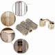 thumbnail image 4 of 4pcs Cylinder Hinges Brass Hidden Concealed Hinge - Invisible Barrel Hinge for DIY Jewelry Box Hand Craft, Gold (10mm), 4 of 4