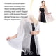 thumbnail image 4 of Guardurnaity Bufanda brillante de lujo, chal para sombra de protección solar, hilo fino femenino, borla de encaje hueco largo, capas de boda, Ropa, zapatos y accesorios Miscelánea Oro rosa, 4 of 6