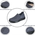 thumbnail image 3 of Men's Casual Loafers Lightweight Slip-on Outdoor Comfort Walking Sport Fashion Mesh Non-Slip Breathable Shoes Gray 10 US, 3 of 7