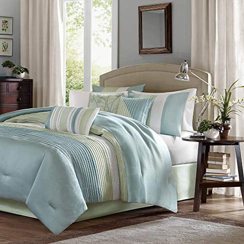 Details about   Madison Park Full/Queen Comforter 4pc Set 