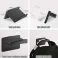 thumbnail image 3 of Hat Rack Hat Hangers for Wall 15Pcs Hat Organizer,Hat Racks for Baseball Caps,No Drilling Hat Hooks Black, 3 of 5