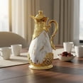 thumbnail image 5 of Lazsy Arabian Style Thermal Carafe Glass Liner Ornate Insulated Coffee Pot Long Insulation Middle Eastern Middle Eastern Coffee Pot for Home, Parties, 5 of 9