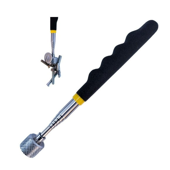 ER Magnetic Pickup Tool | Telescoping Extendable & Portable Tool For Picking Up Screws, Nuts, & Bolts | Ideal For Auto Repair & Diy | Perfect Gift For Men Use | Ergonomic & Durable Design