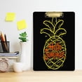 thumbnail image 6 of FMSHPON Pineapple Cute Print Or Summer Themed Clipboard Hardboard Wood Nursing Clip Board and Pull for Standard A4 Letter 13x9 inches, 6 of 7