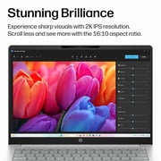 HP - OmniBook 3 - 14 2K Touchscreen Laptop - Snapdragon X - 16GB Memory - 512GB SSD - Copilot+ PC - Glacier Silver